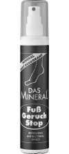 "Das Mineral Schuh Geruch Stop"